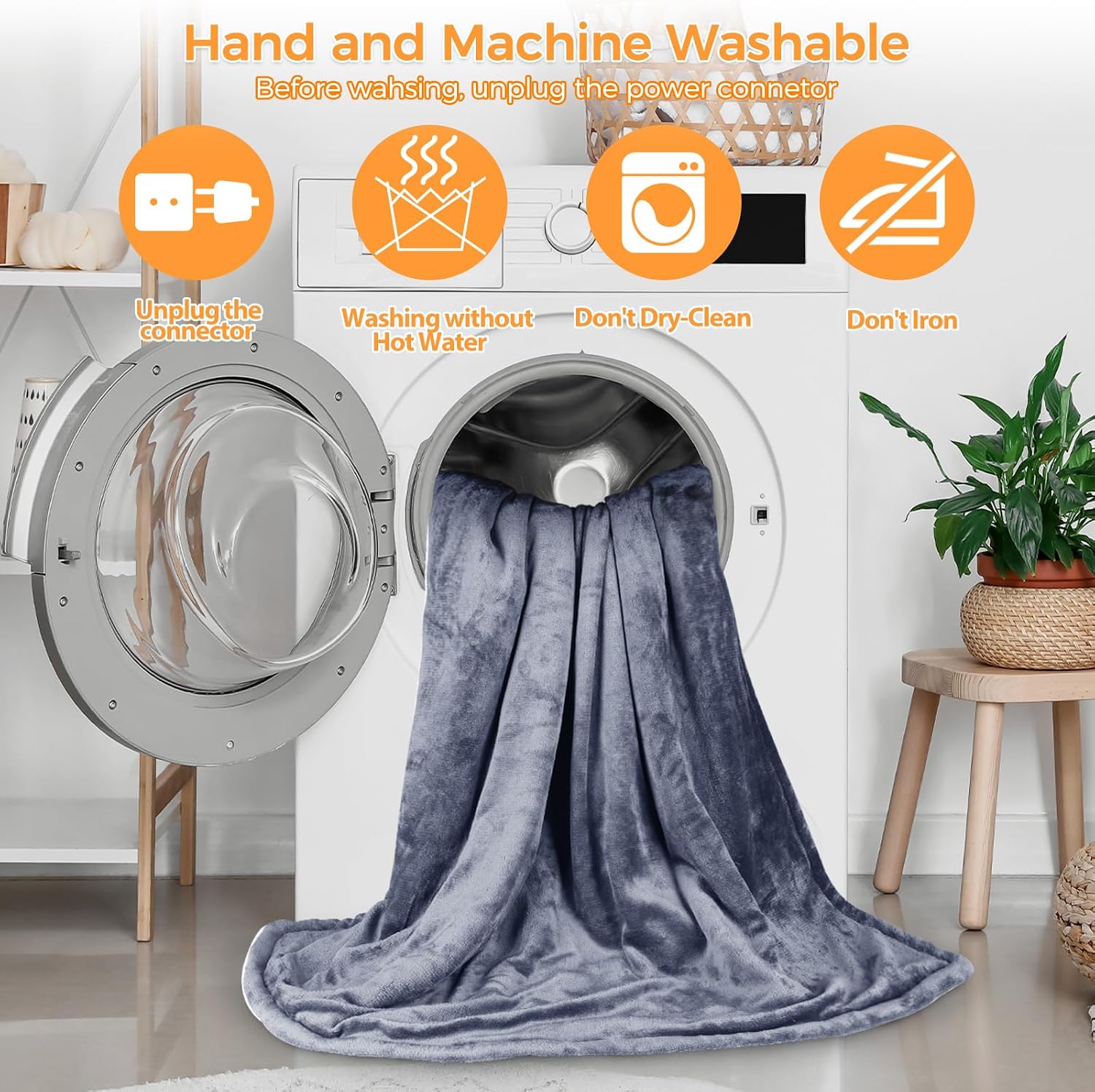 Thumbnail 5 de PROALLER Heated Blanket 160x130 cm electric throw