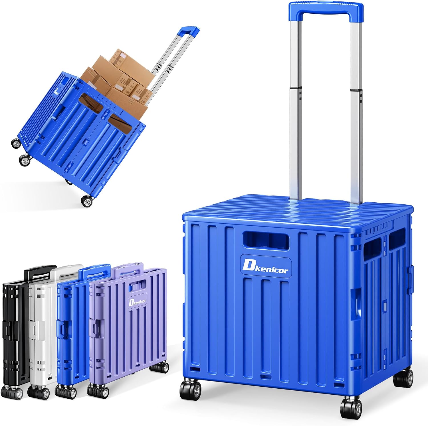 Detalle de Dkenicor Folding Utility Cart 65L