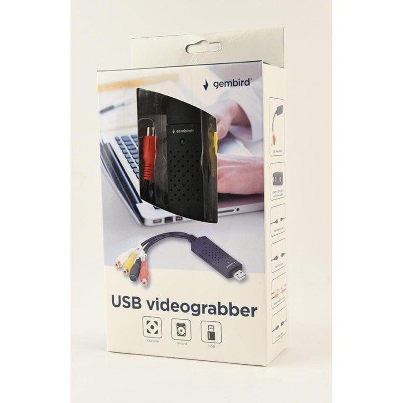 Thumbnail 1 de Capturadora de Vídeo Gembird UVG-002 USB 3.2 Gen 1 — captura analógica a 720x576 NTSC 30p