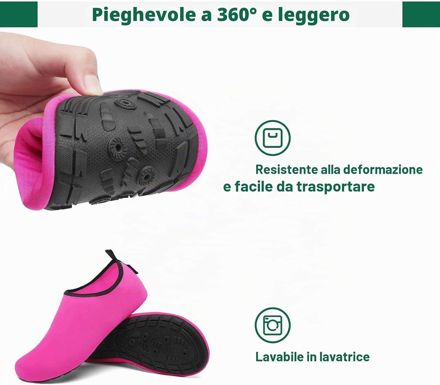 Detalle de SAGUARO Scarpe da Scoglio con Drenaggio e Asciugatura Rapida, 7 Fori, Gr. 36–47