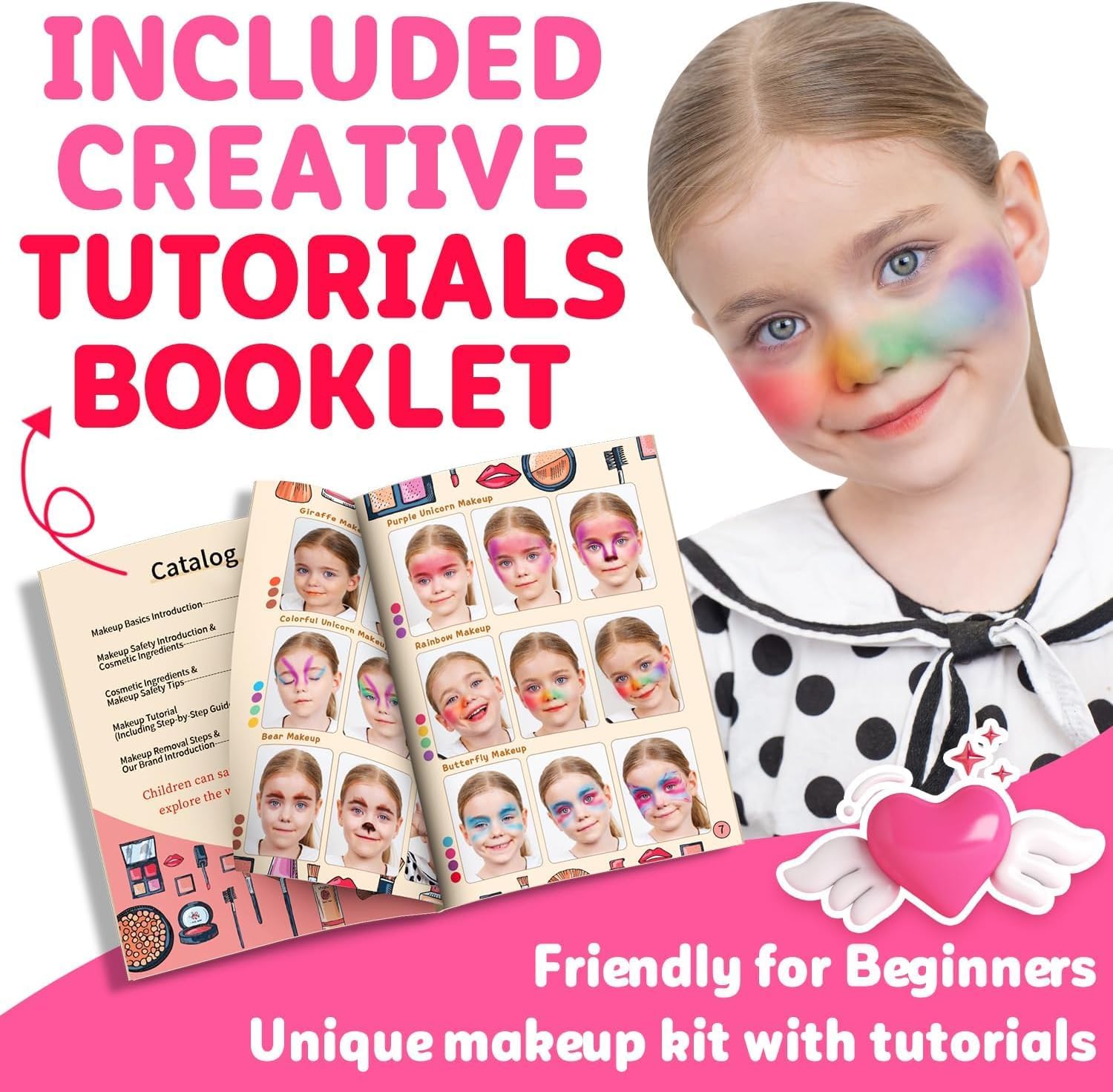 Thumbnail 4 de Hollyhi 59-Piece Kids Makeup Kit