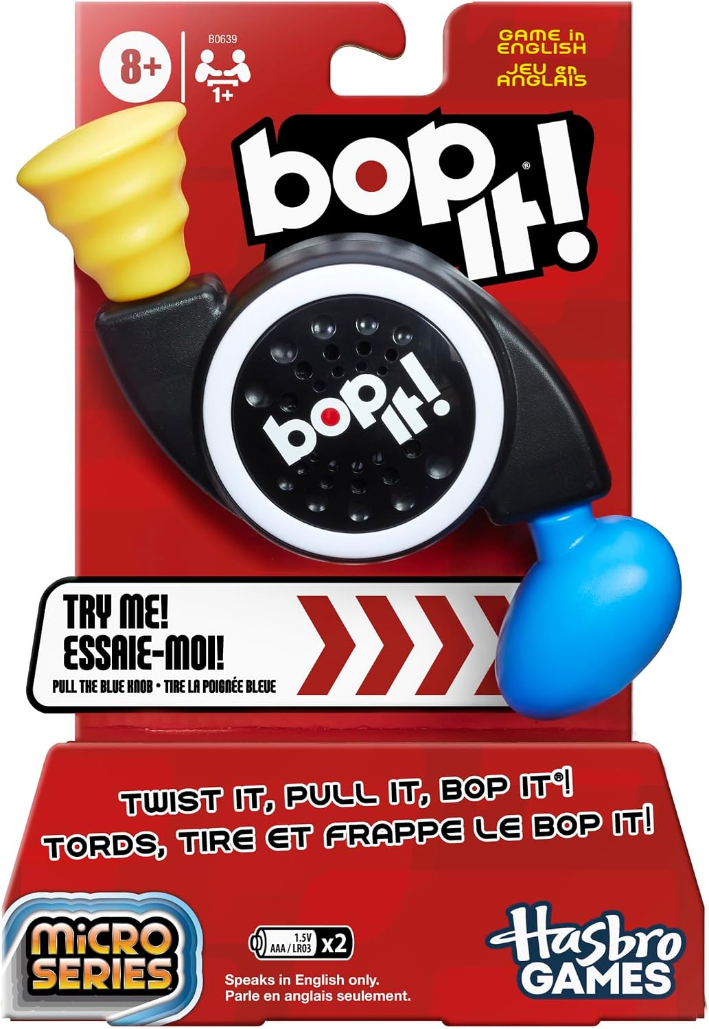 Thumbnail 1 de Hasbro Bop It Micro Series Game