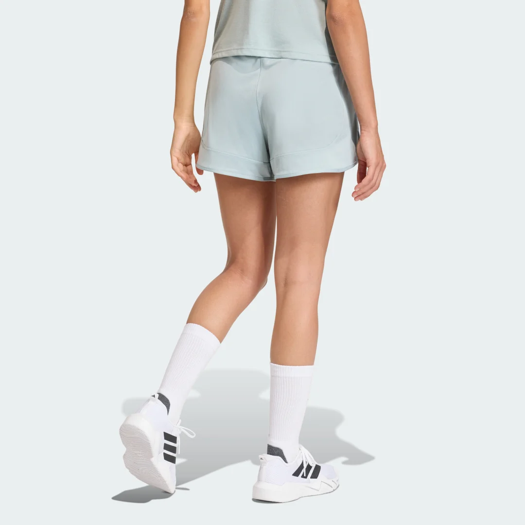 Thumbnail 1 de Pantalón corto Adidas Pacer Essentials Knit High-Rise en Verde