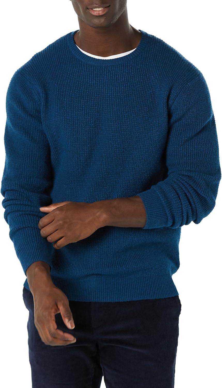 Thumbnail 4 de Amazon Essentials Herren Soft-Touch-Pullover mit Rundhalsausschnitt und Waffelstich – Normal Passform