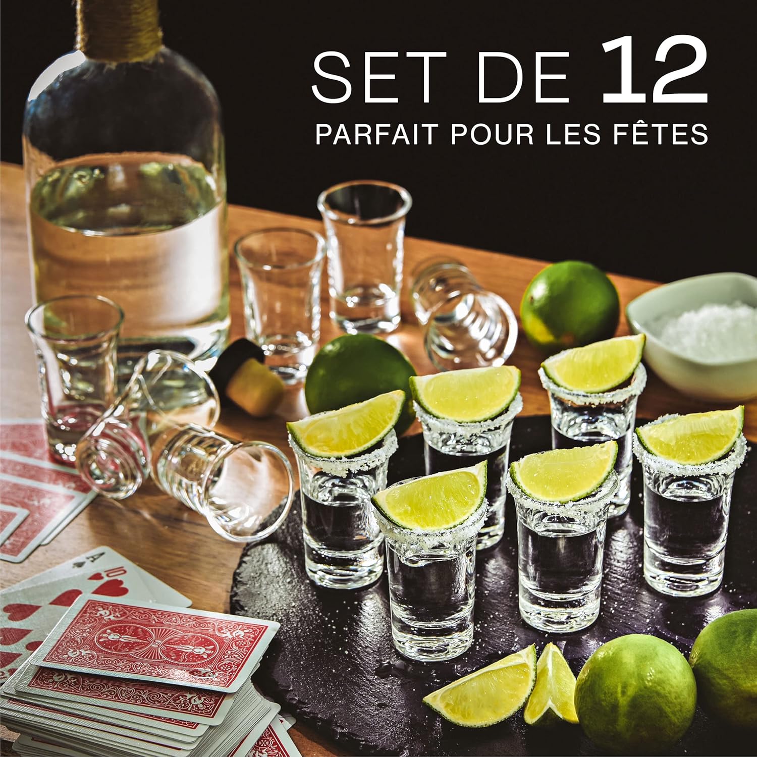 Thumbnail 1 de Praknu 12 verres à shot 4 cl