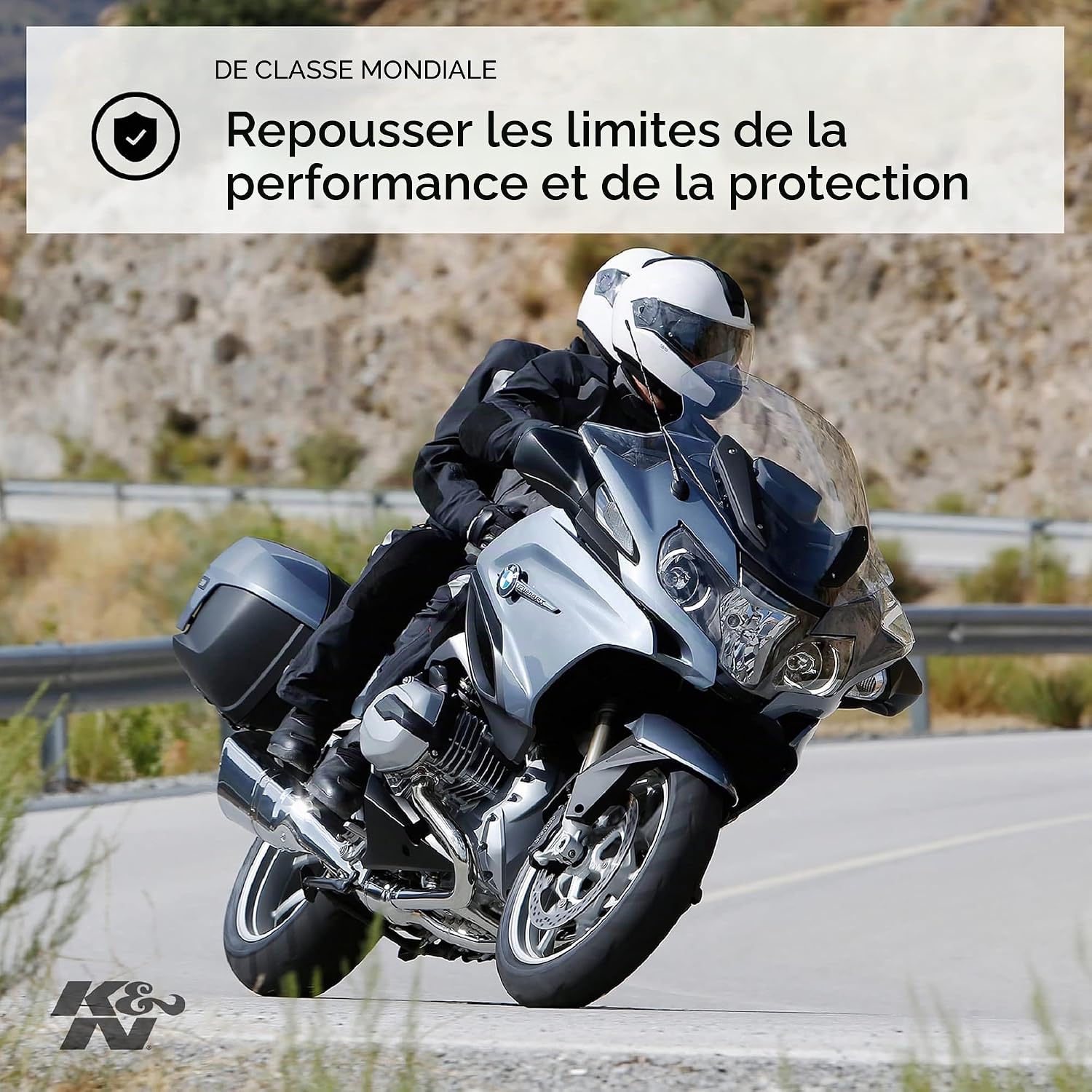 Thumbnail 1 de K&N Filtre à air de remplacement KA-8095 pour Kawasaki VN800 Vulcan (1995-2006)