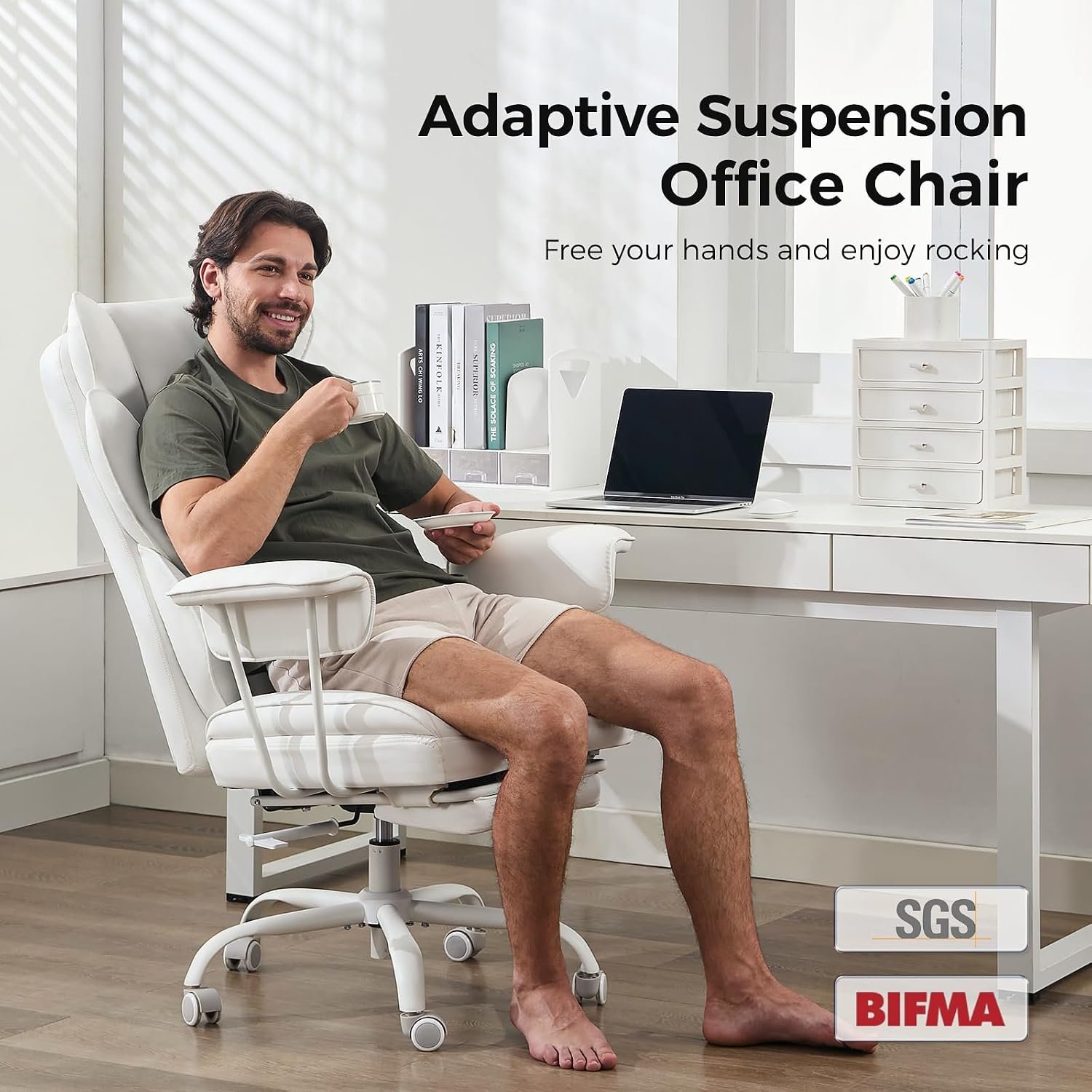 Detalle de LukkDys Executive ergonomic office chair