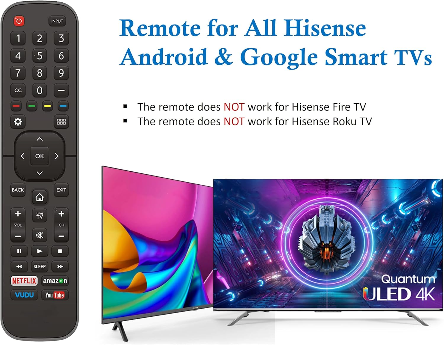 Thumbnail 2 de Universal Hisense Remote 35 ft