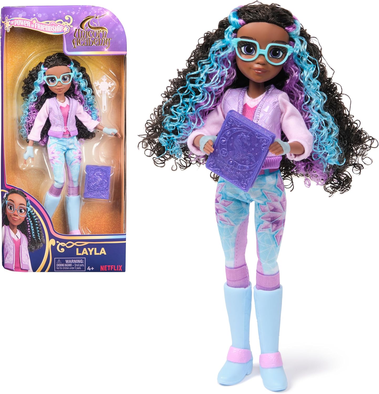 Detalle de Unicorn Academy Layla Ankleidepuppe 24 cm