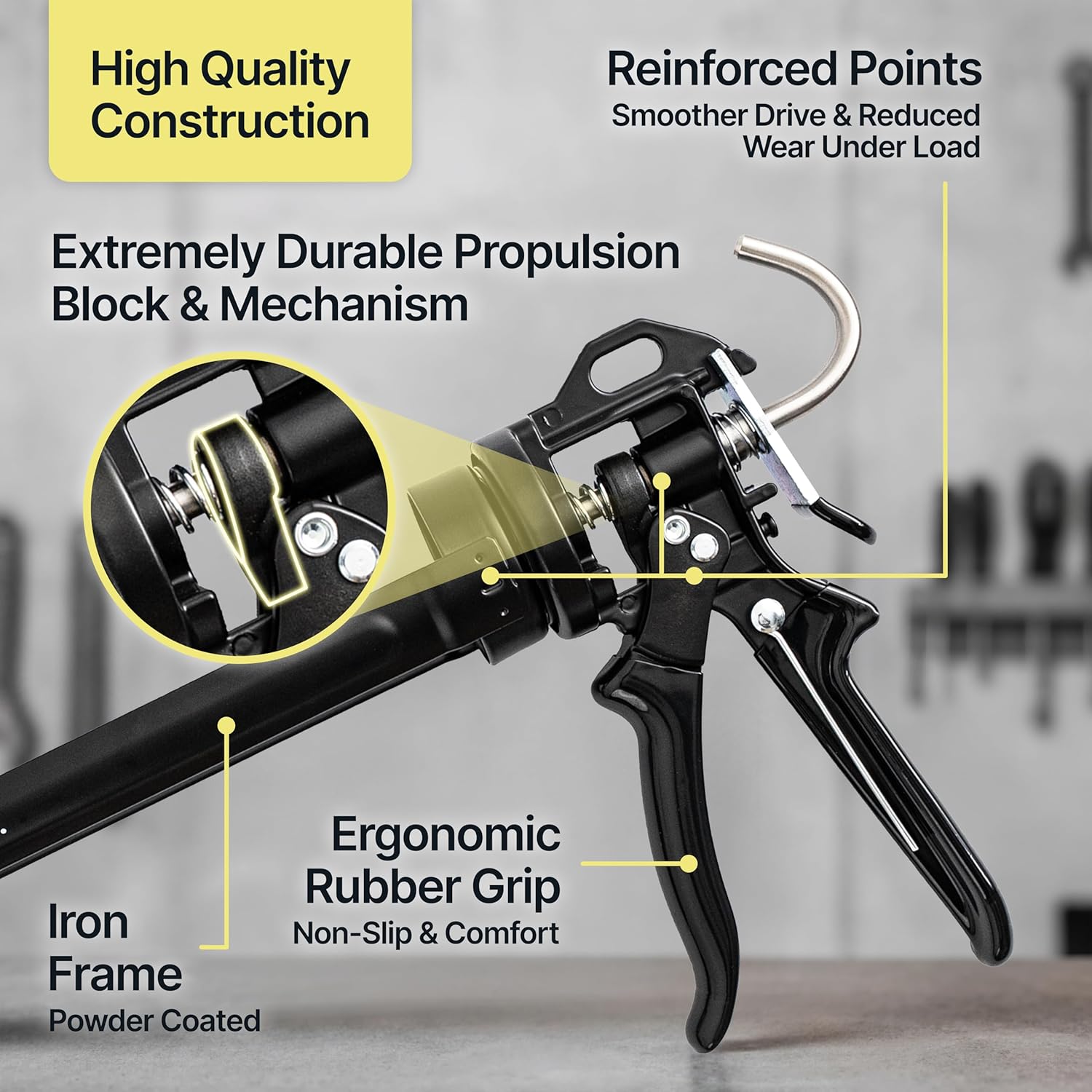 Thumbnail 2 de Hemway Sealant Gun 4‑Piece Kit