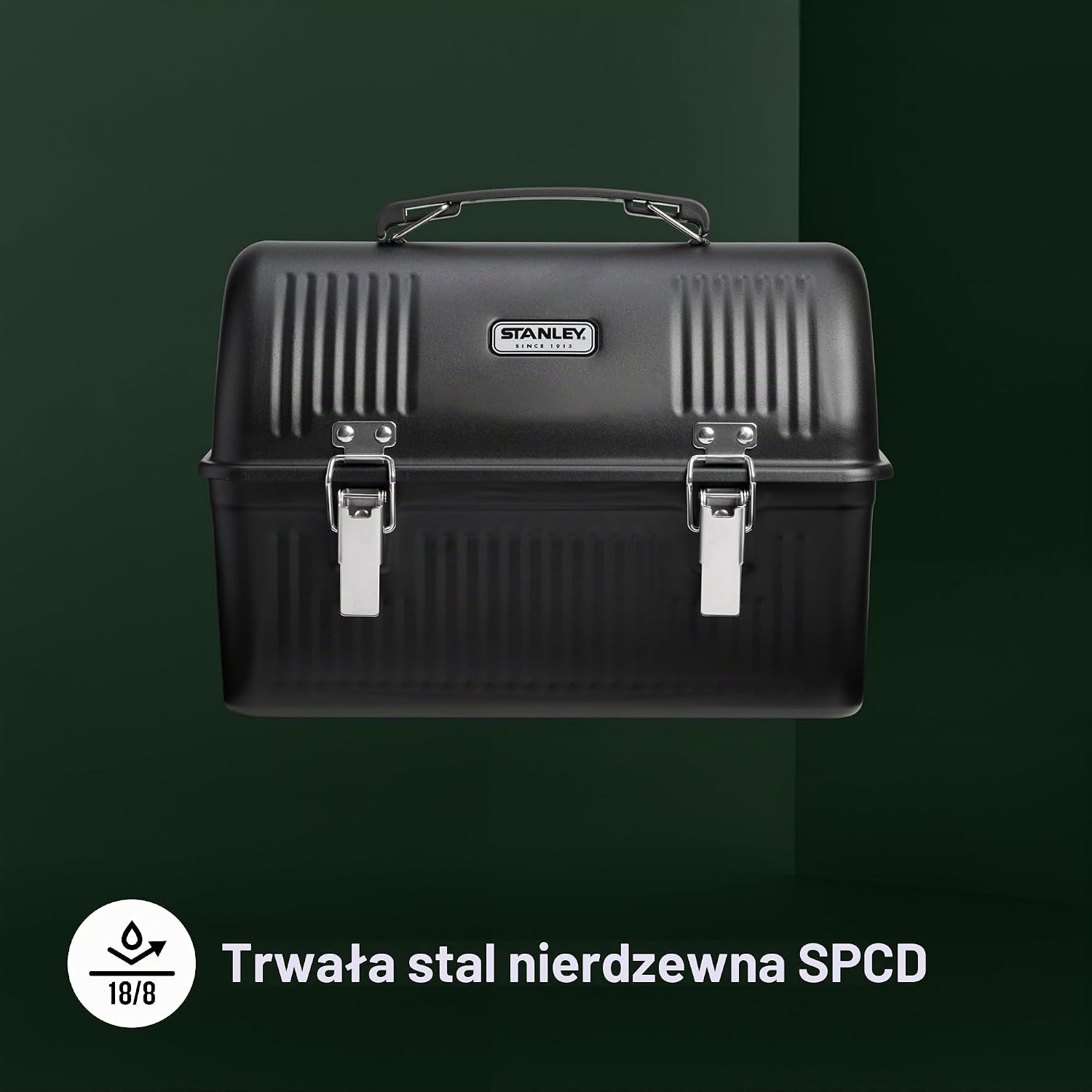 Thumbnail 3 de Stanley 1913 Classic Lunch Box 9,5 l Black 2.0 – lunchbox z uchwytem