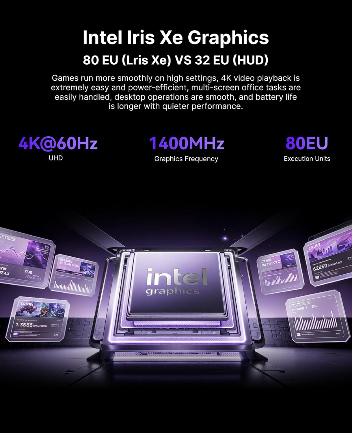 Thumbnail 2 de KAMRUI Hyper H2 Mini PC with 32GB RAM ⚙
