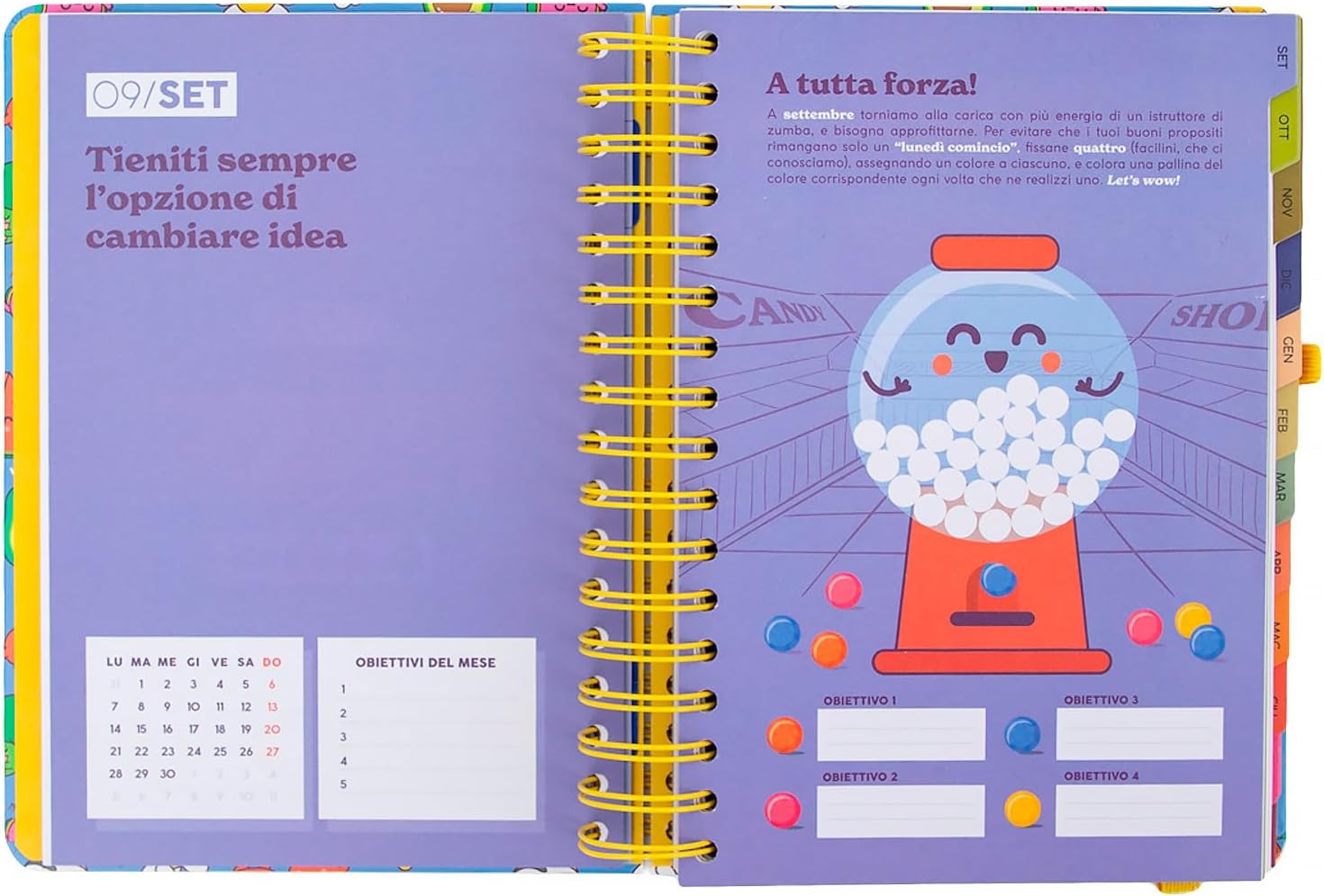 Thumbnail 6 de Diario scolastico Mr. Wonderful 2026-27 Giornaliero – Nel mio mondo: pianificazione quotidiana con stile