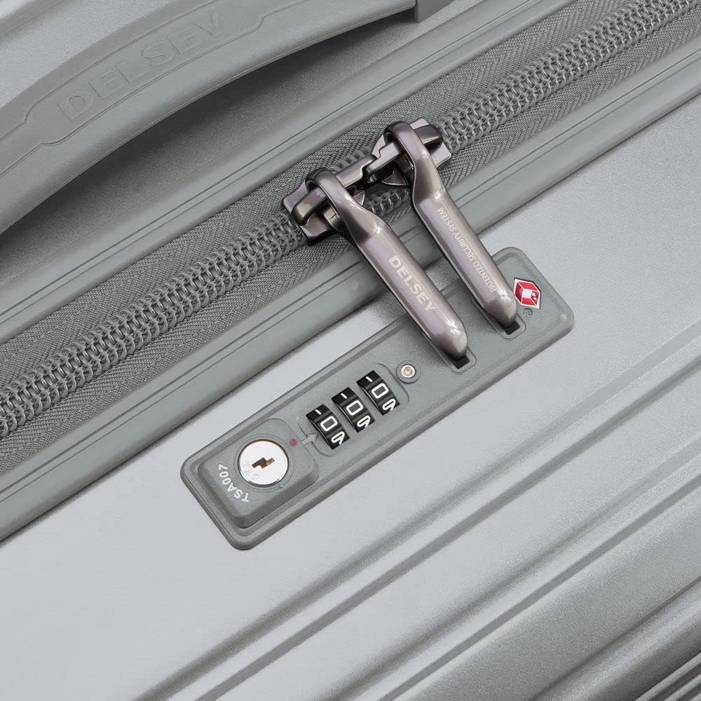Thumbnail 6 de Delsey Paris Caumartin Plus – Valise cabine rigide polycarbonate grise (55x35x25 cm, 41 L)