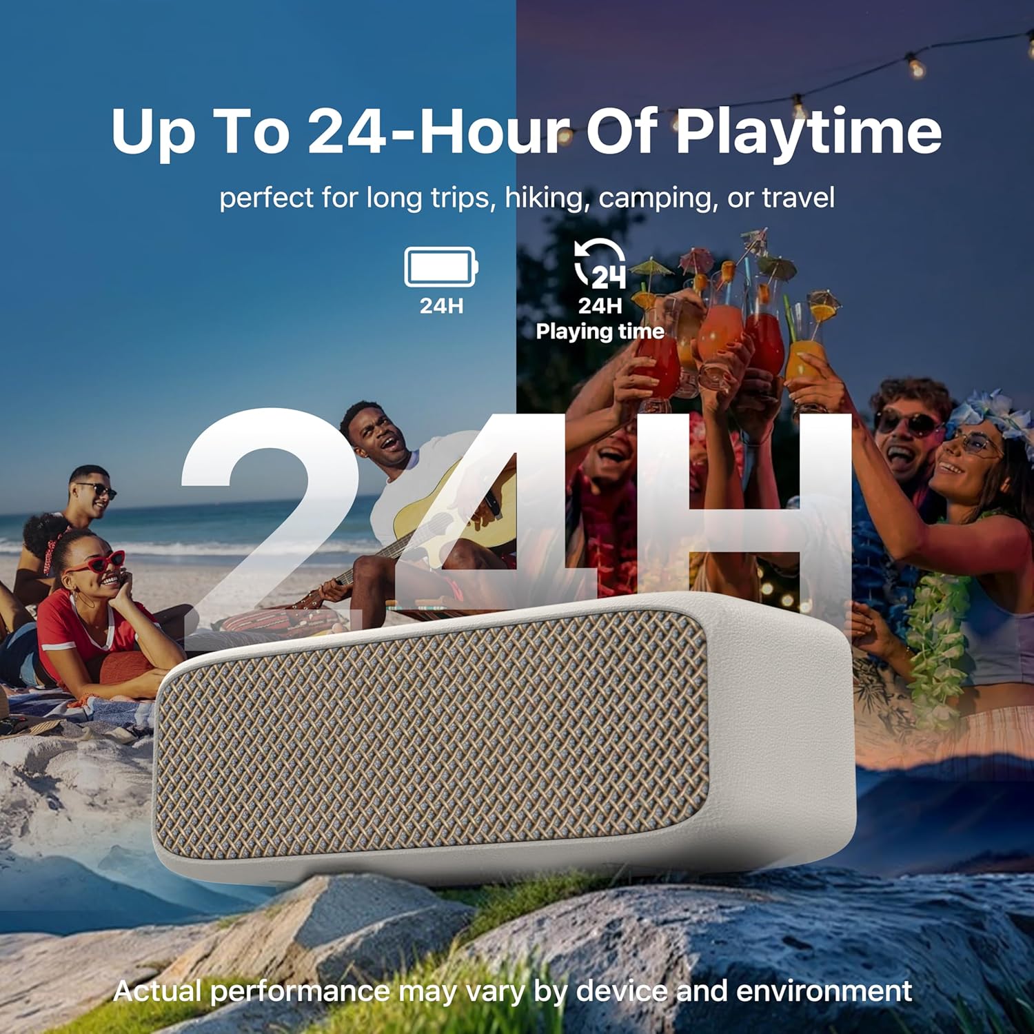 Thumbnail 3 de NOBIS Cassa Bluetooth 20W IP68: speaker portatile con TWS, 24h di riproduzione e chiamate vivavoce