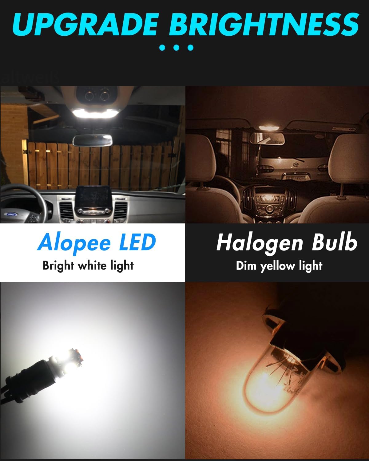 Thumbnail 4 de Alopee LED car interior bulbs 30-pack