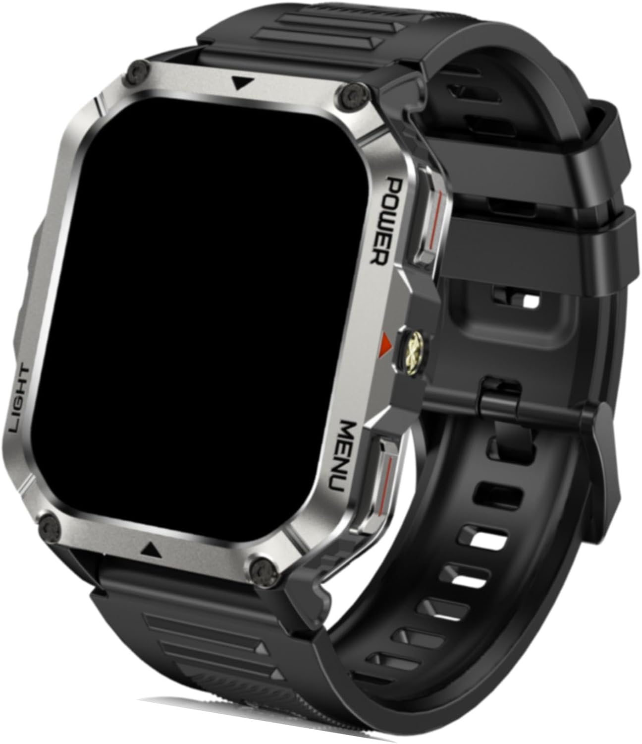 Blackview Smartwatch Uomo W70Pro: chiamate Bluetooth, fitness e bussola con display 2.01" militare