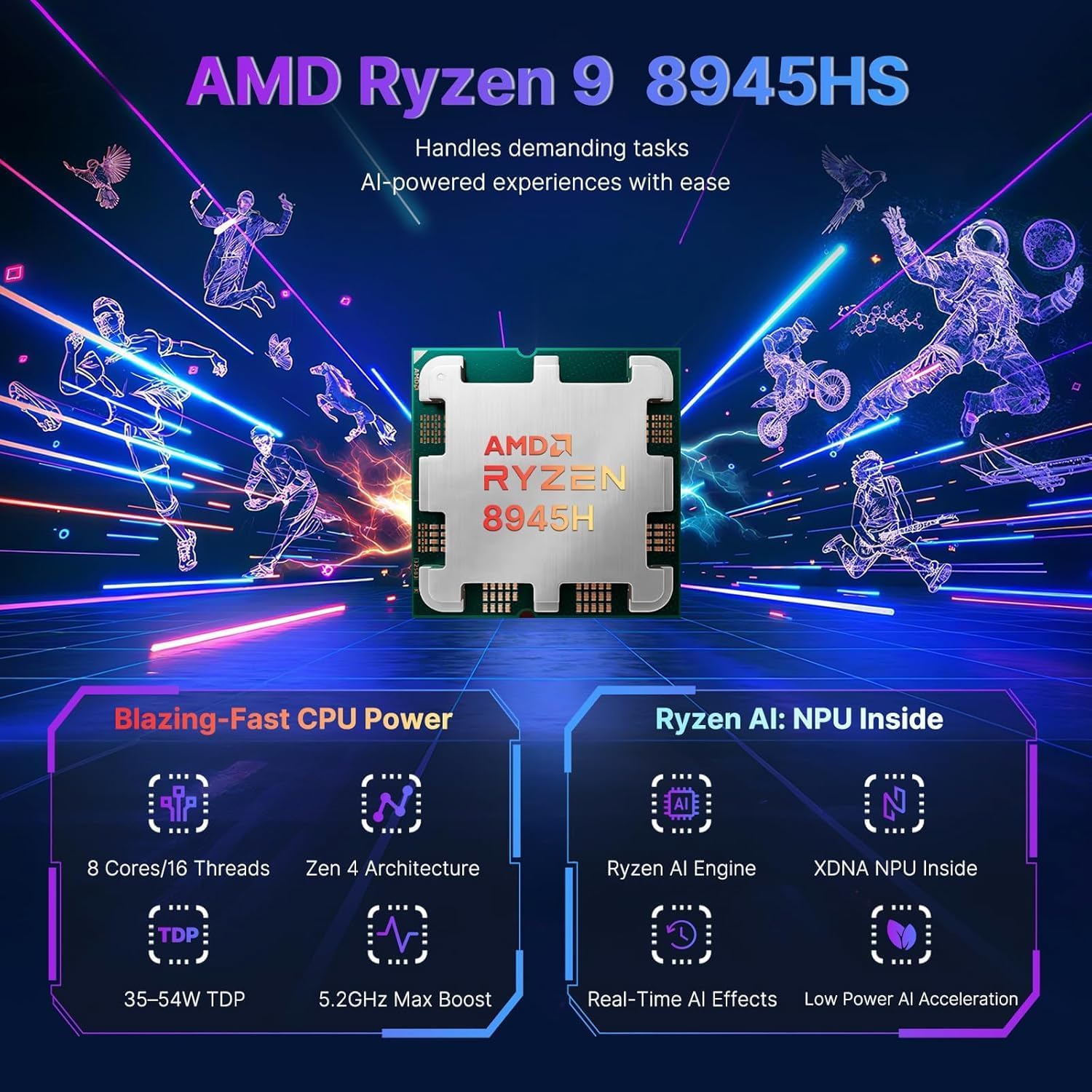 Detalle 2 de NIMO Laptop Ryzen 9 8945HS