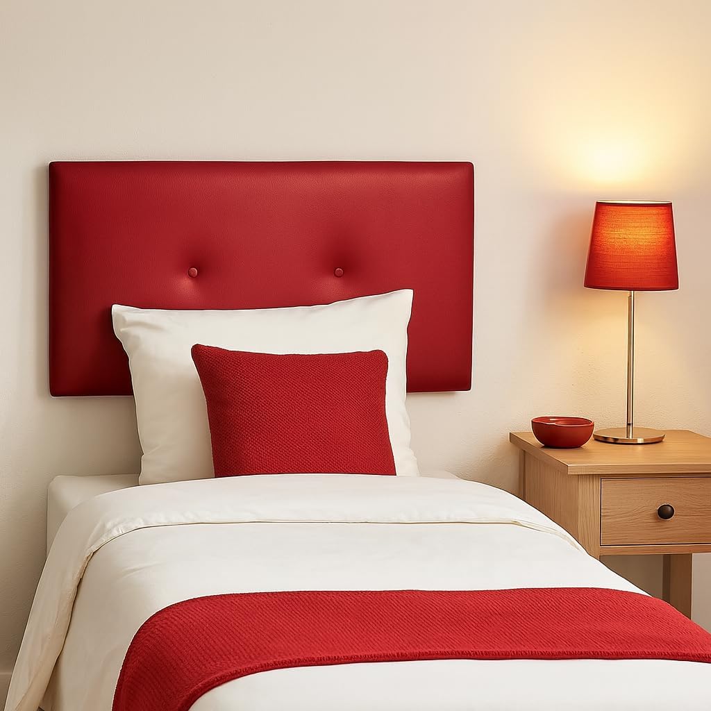 Detalle 2 de Silcar Home Silvi Cabecero 90 cm Rojo