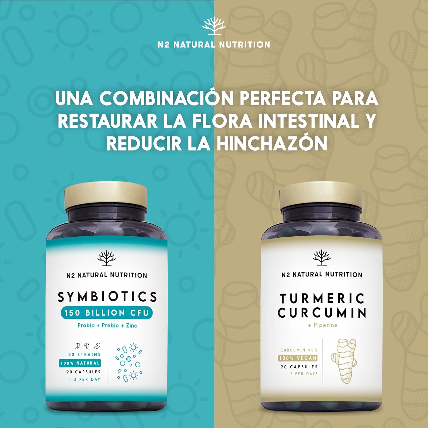 Thumbnail 5 de N2 Natural Nutrition Symbiotics 150, 90 cápsulas