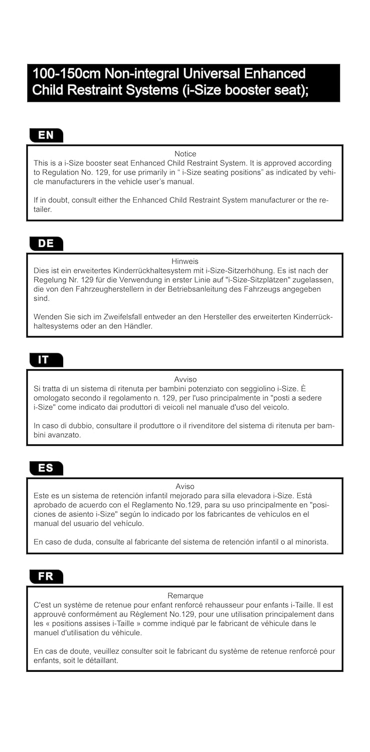 Detalle 2 de globalkids Kindersitz 15-36kg Isofix i-Size R129
