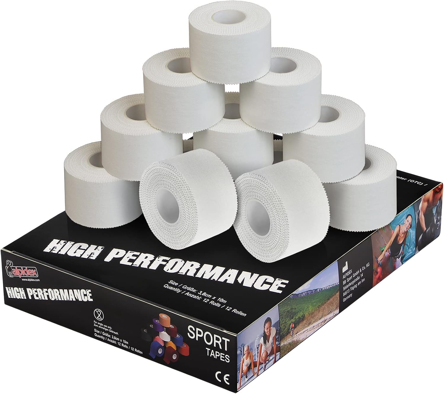 Detalle de Ruban sport ALPIDEX 12 x 3,8 cm