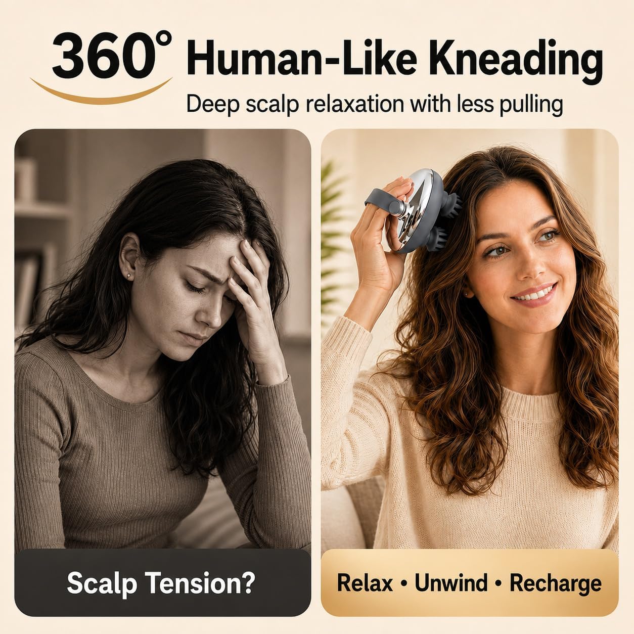 Thumbnail 1 de Melonsun Electric Scalp Massager, 2 Claw Sets