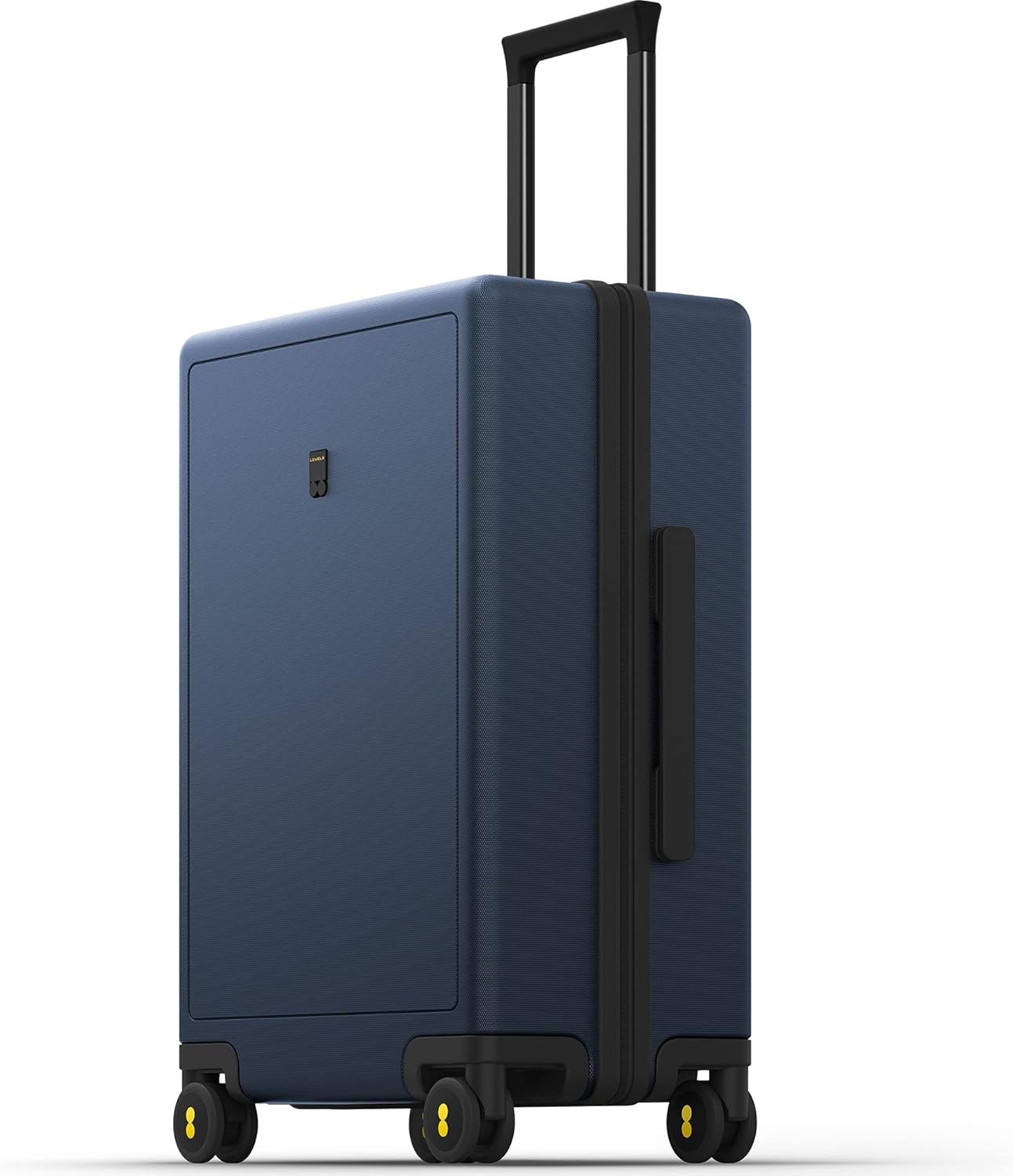 Detalle de LEVEL8 Koffer Trolley Groß 66 cm – Hartschale, 65L, Dunkel Blau, 4 Rollen, TSA-Sicherheit