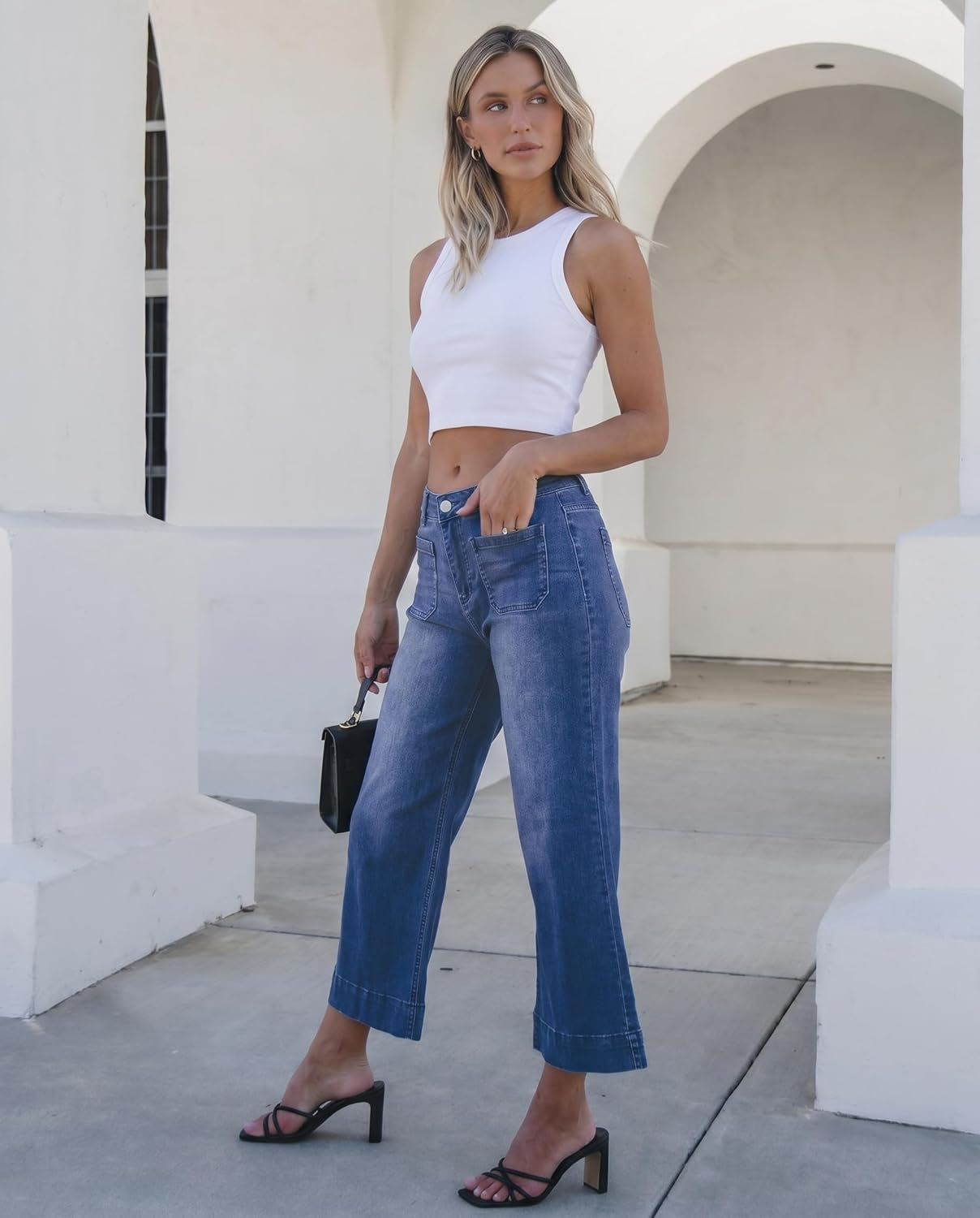 Thumbnail 5 de luvamia Wide Leg Jeans 26 in