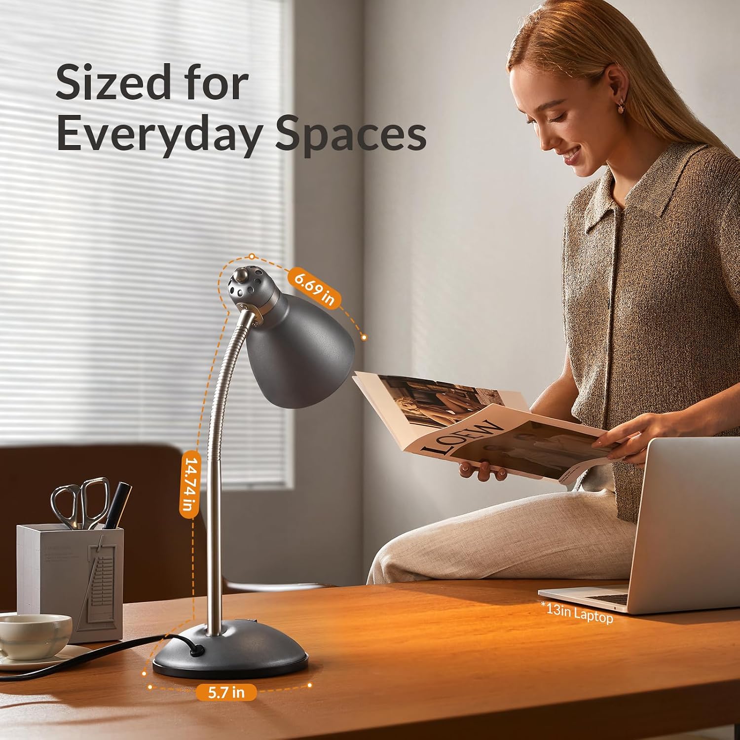 Thumbnail 1 de LEPOWER Metal Desk Lamp