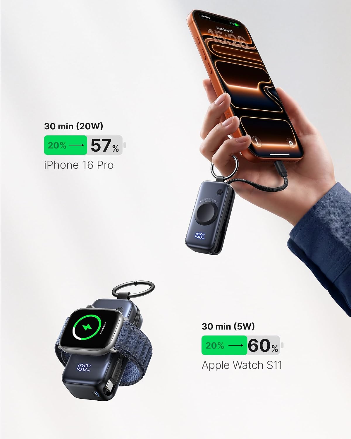 Thumbnail 4 de INIU Power Bank 5000mAh pocket 20W portable charger