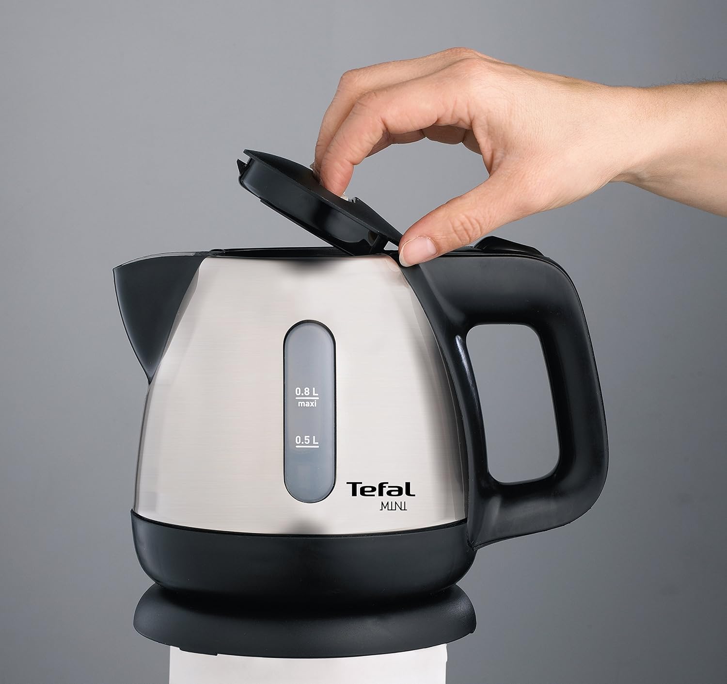 Detalle 1 de Tefal BI8125 0.8 L Stainless Steel Electric Kettle with 360° Base