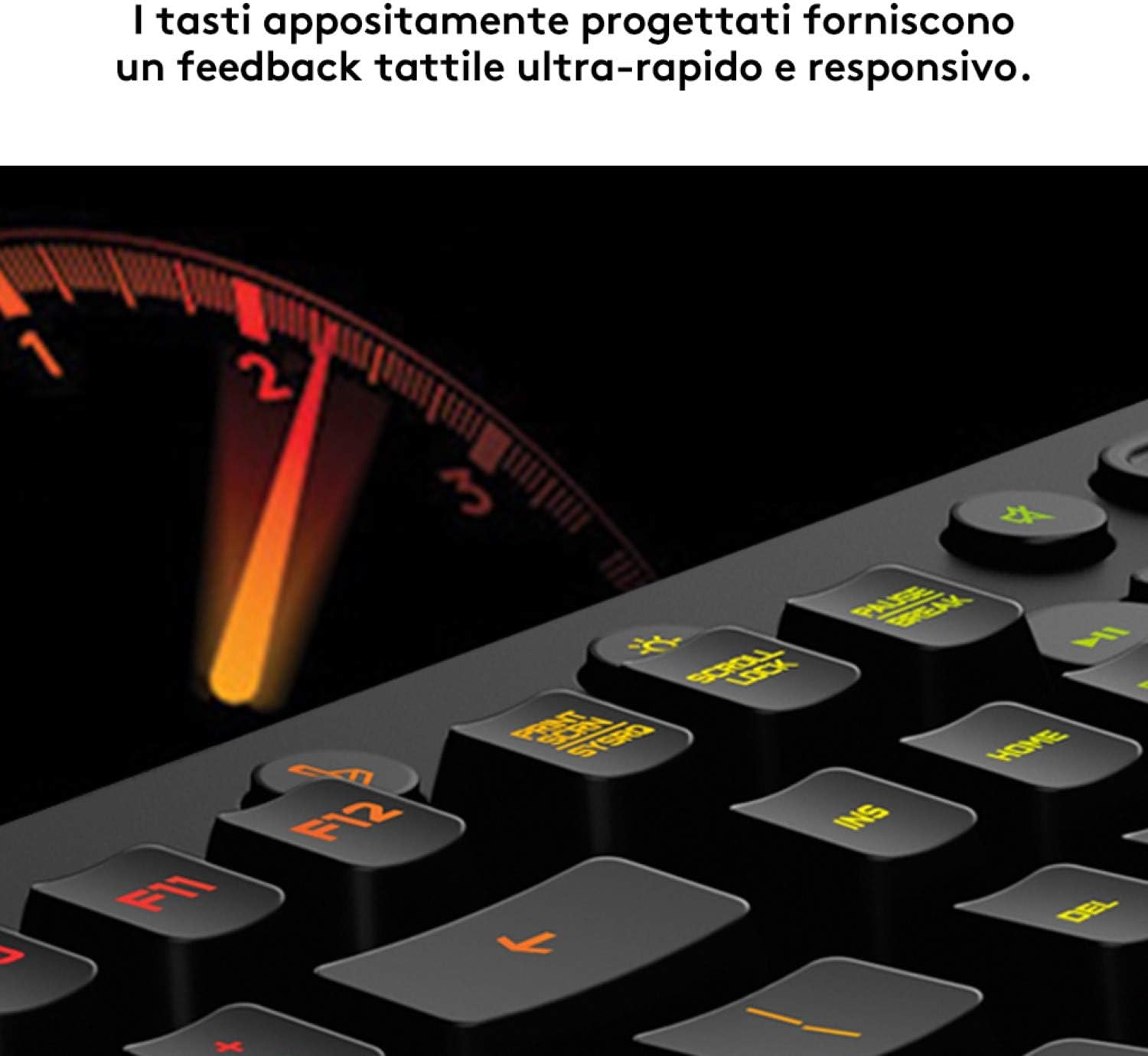Thumbnail 2 de Logitech G G213 Prodigy tastiera gaming cablata LIGHTSYNC RGB, QWERTY italiano, tasti retroilluminati e controlli multimediali dedicati