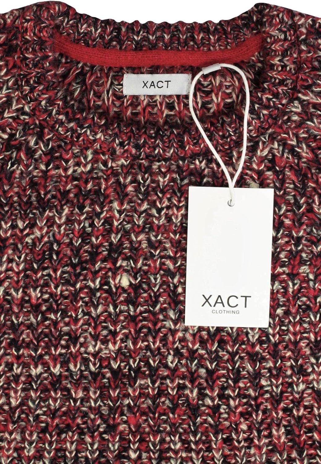 Thumbnail 4 de Xact Pull Homme 'Twist' — Tricot épais à encolure ras-du-Cou et manches raglan