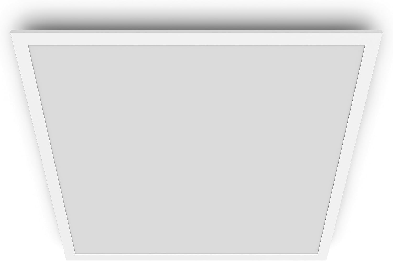 Detalle de Philips LED Panel Square Ceiling Light SceneSwitch Dimmable 36W (2700K) – Warm White for Indoor Living Areas
