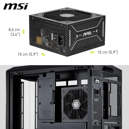 Thumbnail 5 de MSI MAG A650GLS Alimentatore 650W 80 PLUS Gold 🖥