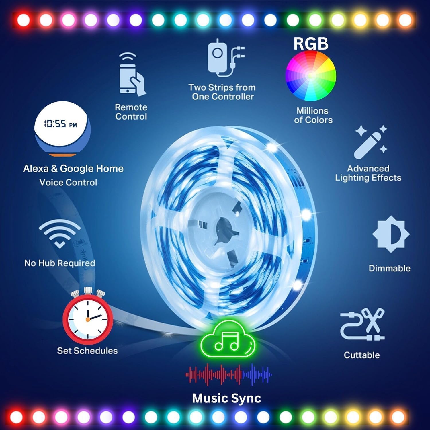 Thumbnail 1 de Tapo L900-10 10m LED strip light
