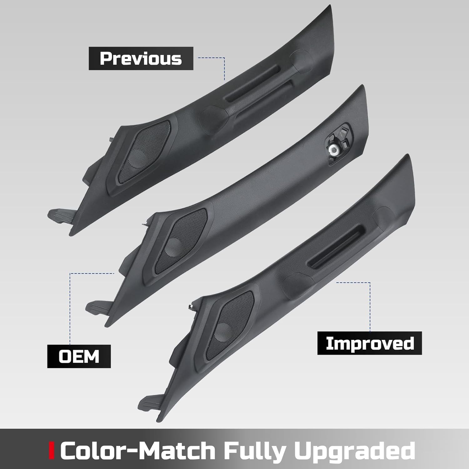 Thumbnail 1 de bgucar Driver Side A-Pillar Grab Handle for 2024–2026 Toyota Tacoma (Gen 4) | OEM-Style Match