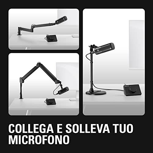 Thumbnail 9 de Elgato Wave DX: microfono XLR dinamico cardioide per podcast e streaming