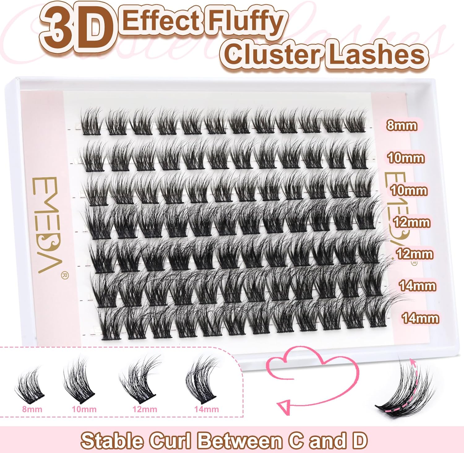 Thumbnail 1 de EME333 mix Kit de extensiones DIY 👁️ 3D