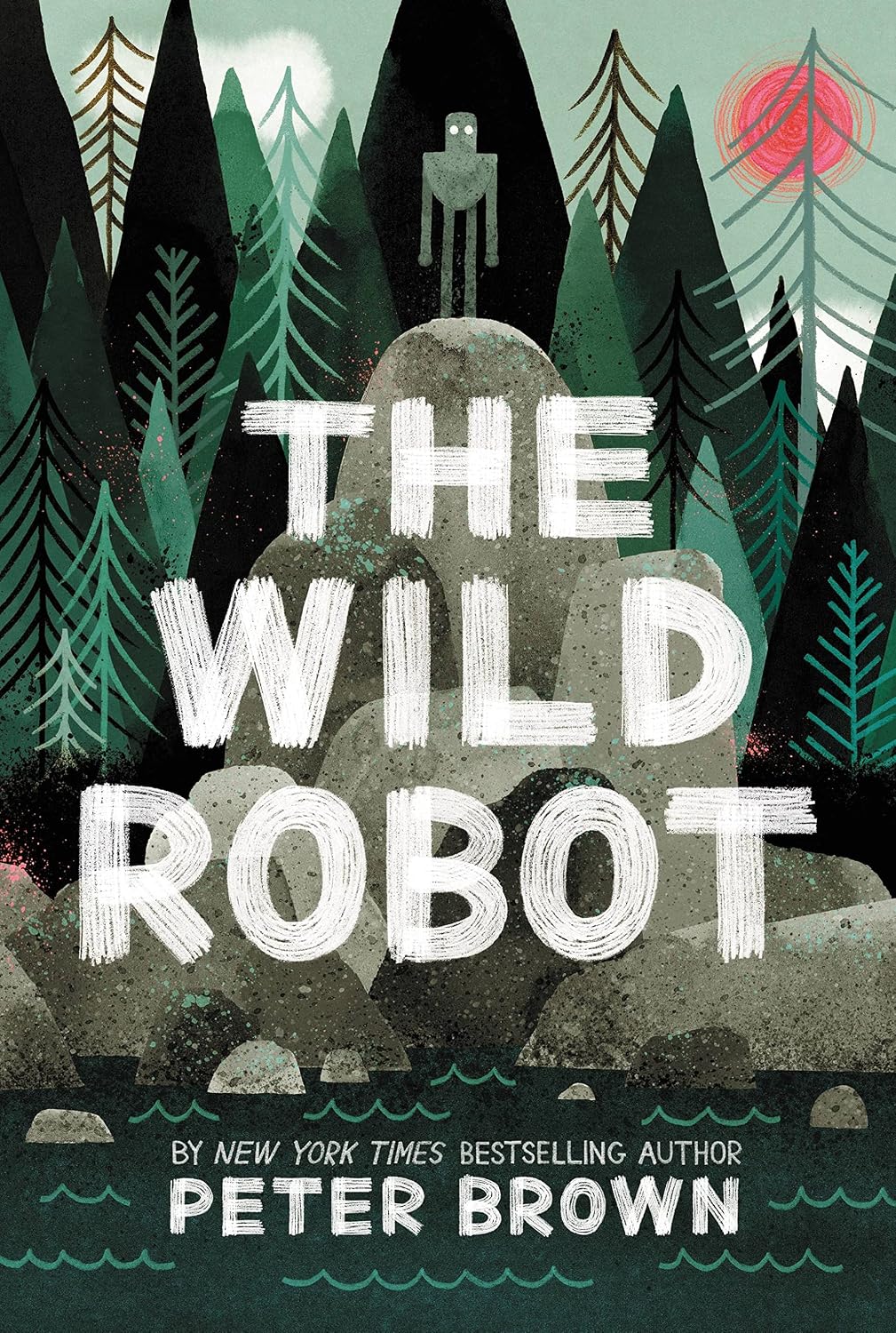 Detalle de The Wild Robot (Volume 1) Hardcover Book by Peter Brown