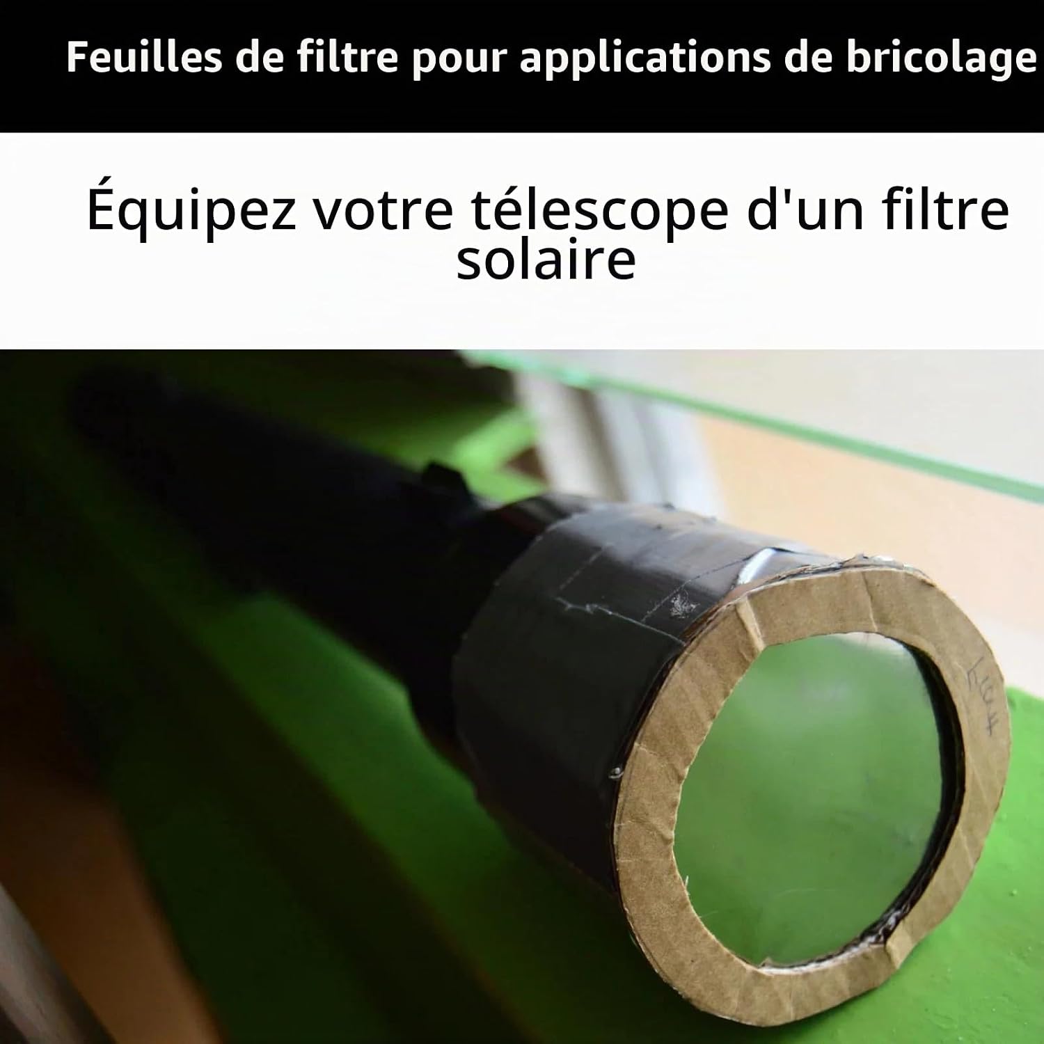 Thumbnail 4 de Absolute Eclipse Filtre Solaire DIY pour Télescopes, Jumelles et Appareils – 3 Tailles OD 5.6