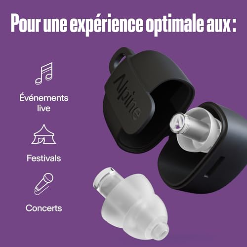 Thumbnail 6 de Alpine PartyPlug Pro Hi-Fi Bouchons 21dB Concerts Transparent