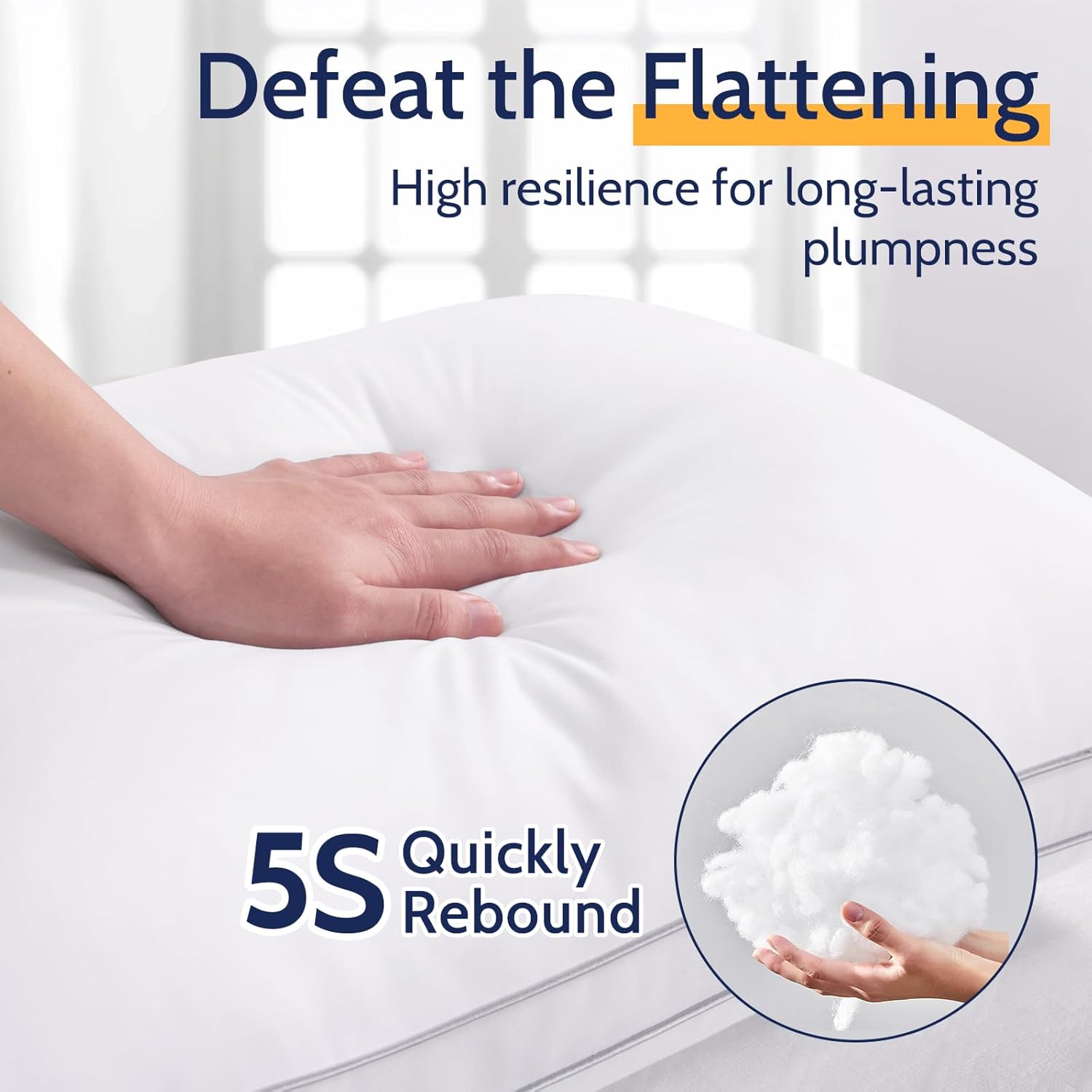 Thumbnail 4 de ROUMEA Pillows King Size Set of 2