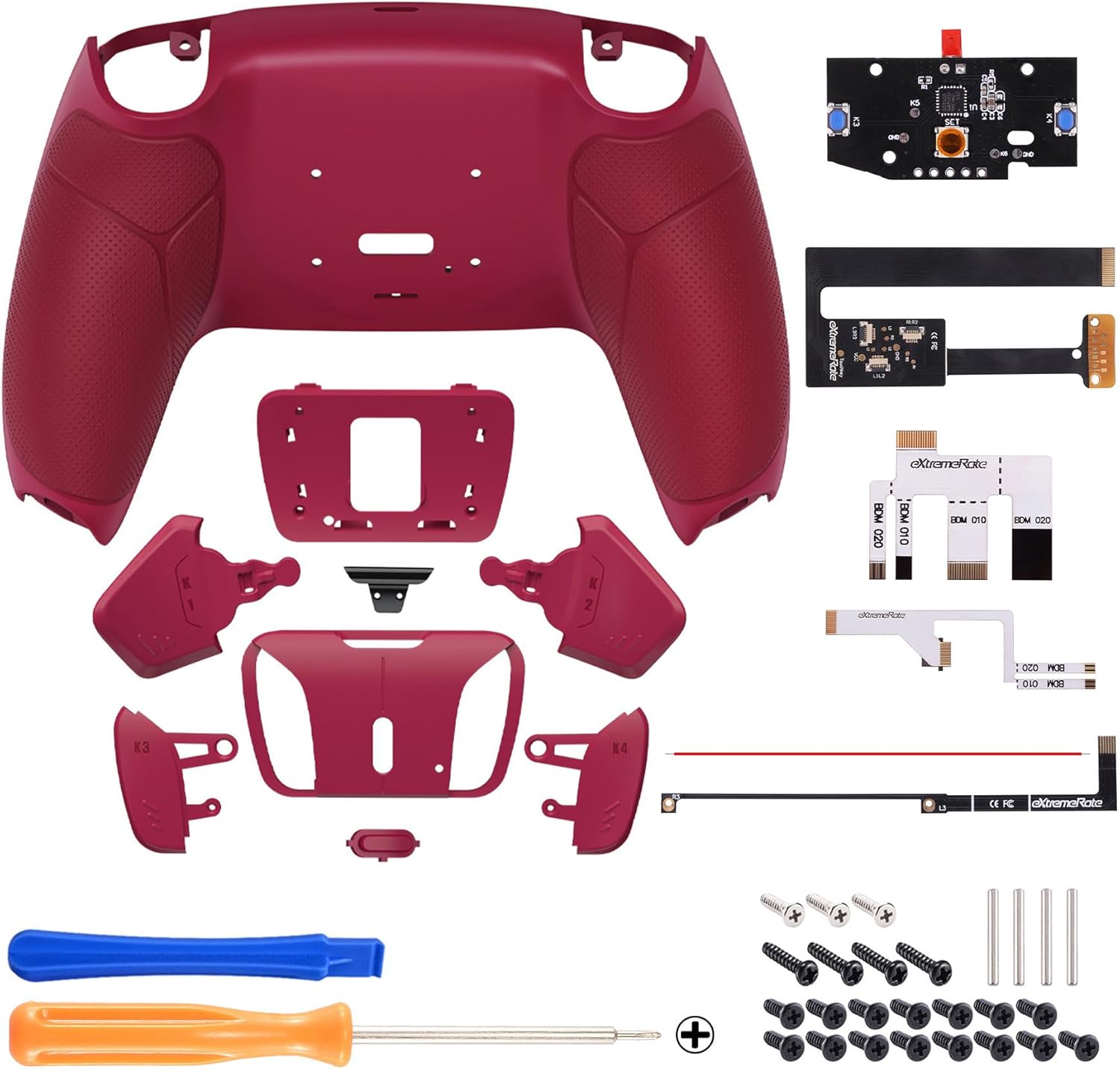 Detalle de eXtremeRate RISE4 Remap Kit für PS5 Controller BDM-010/020 – individuelles Profi-Setup