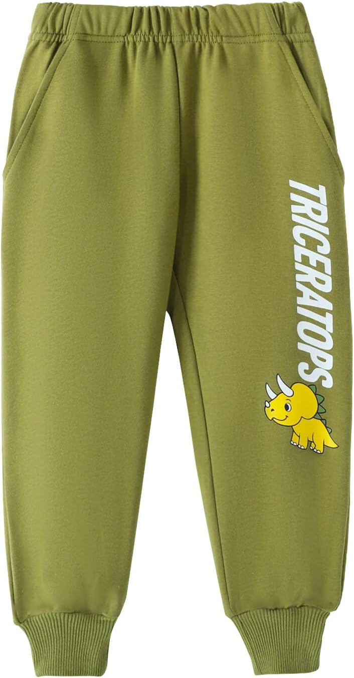 Detalle 2 de HILEELANG Toddler Boys 2-Piece Cotton Set 2T