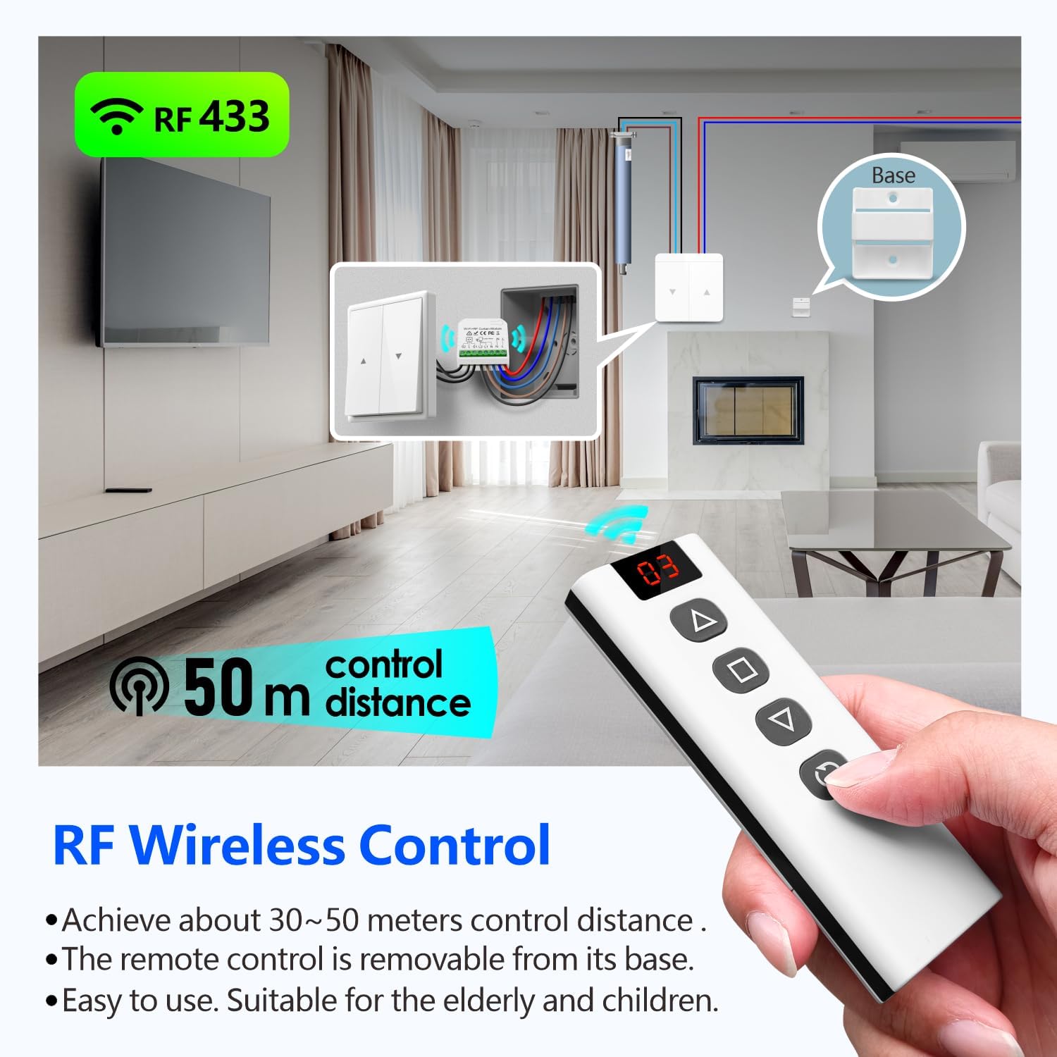 Thumbnail 6 de DieseRC Interruttore Tapparelle WiFi 5 pezzi 📡