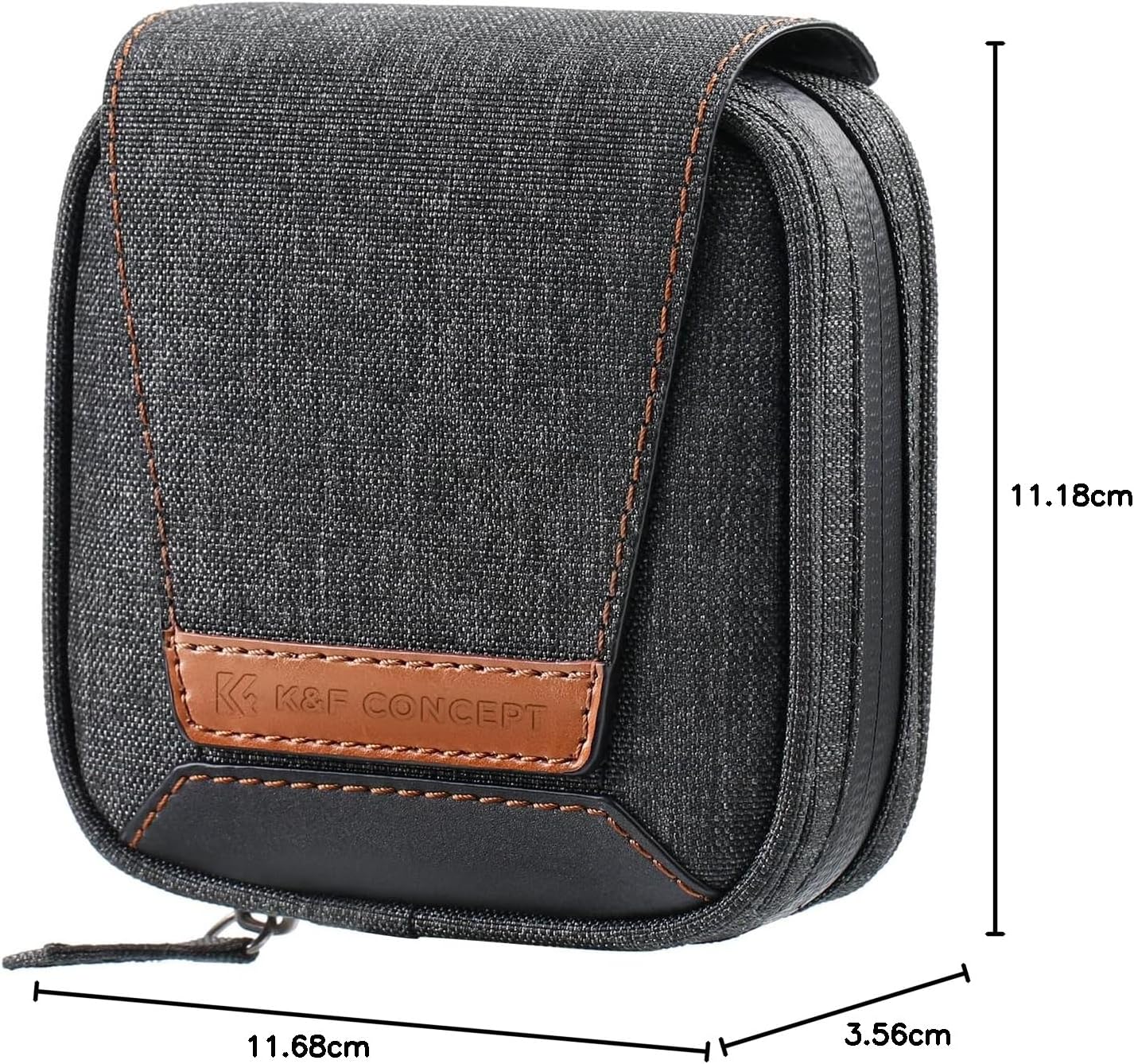 Thumbnail 6 de K&F Concept Lens Filter Case (holds 4 filters up to 95mm) waterproof pouch for ND, CPL, UV