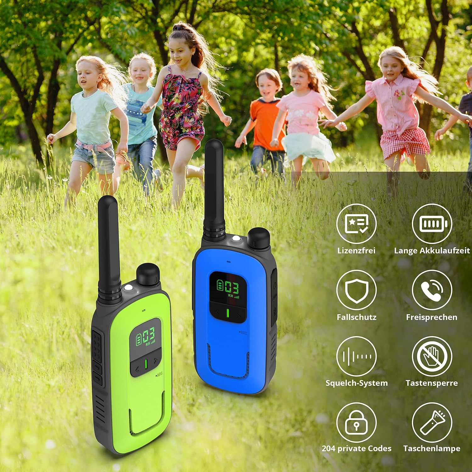 Thumbnail 4 de Radioddity PR-T3: Walkie Talkies Recargables para Niños 📞