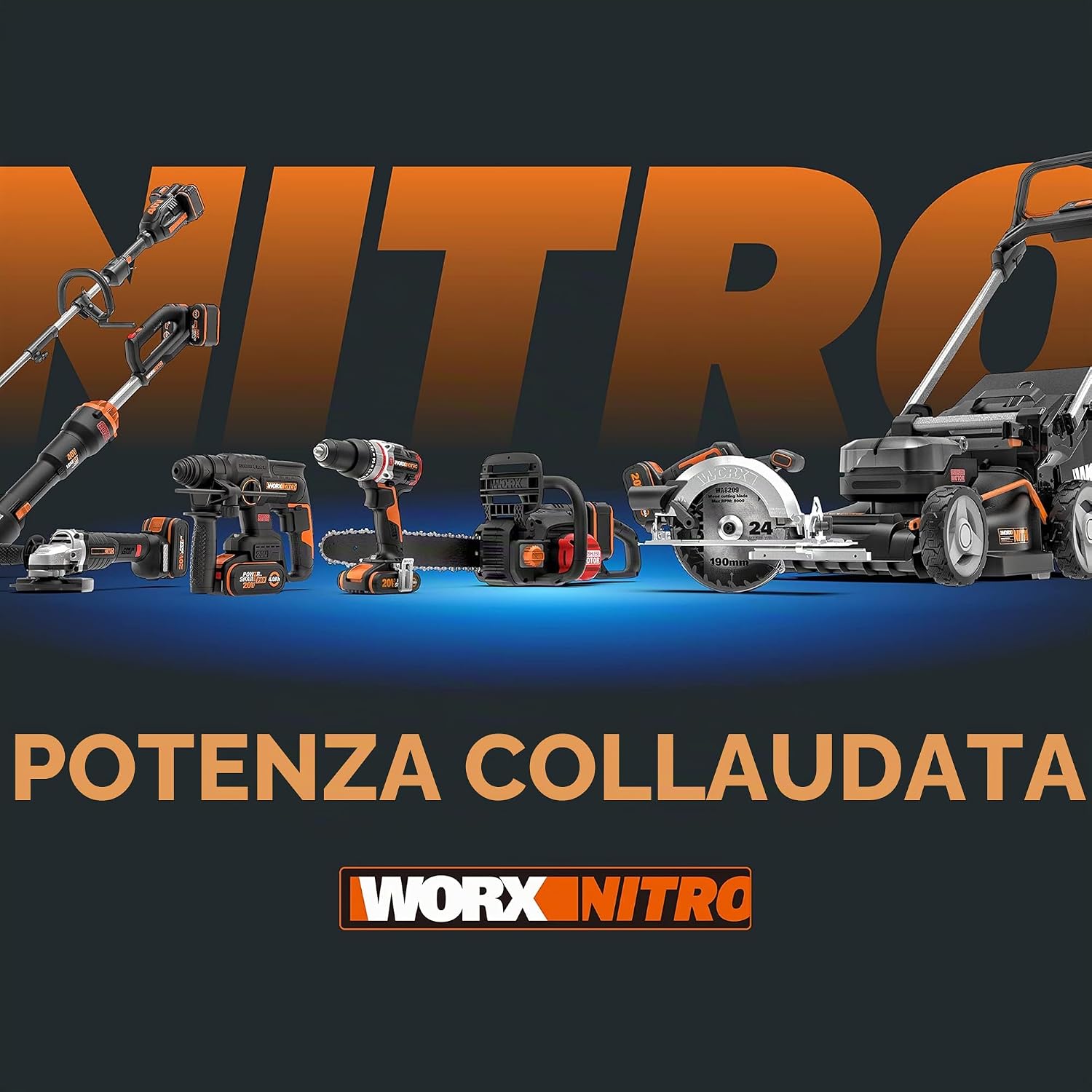 Thumbnail 2 de WORX NITRO 18V (20V MAX) WX102.1: trapano avvitatore senza filo con frizione 18+1 e mandrino 13 mm